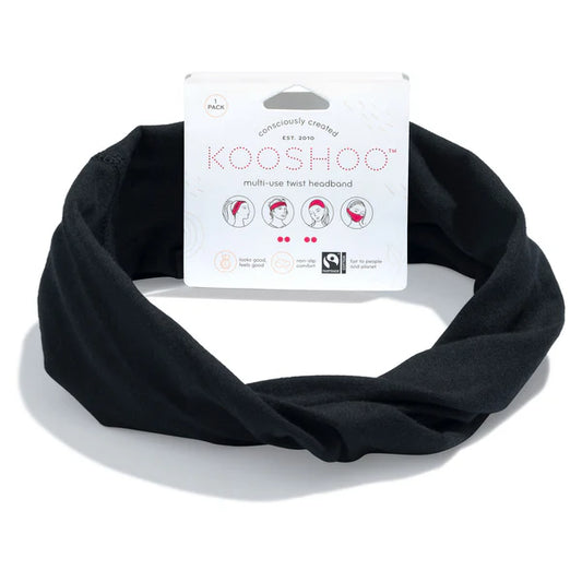 KOOSHOO Head Bands Jet Black