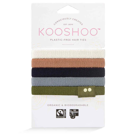 KOOSHOO Flat Hair Ties Classics