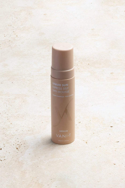 Vani-T Liquid Sun Express Self Tan Mousse - Medium 200ml