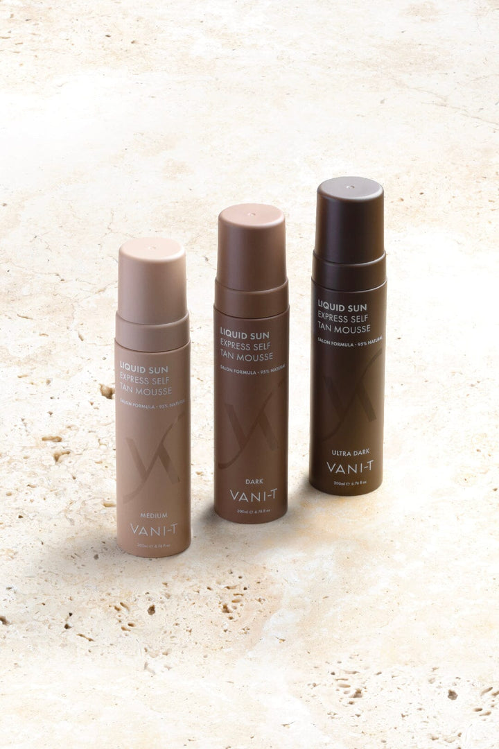 Vani-T Liquid Sun Express Self Tan Mousse - Dark 200ml