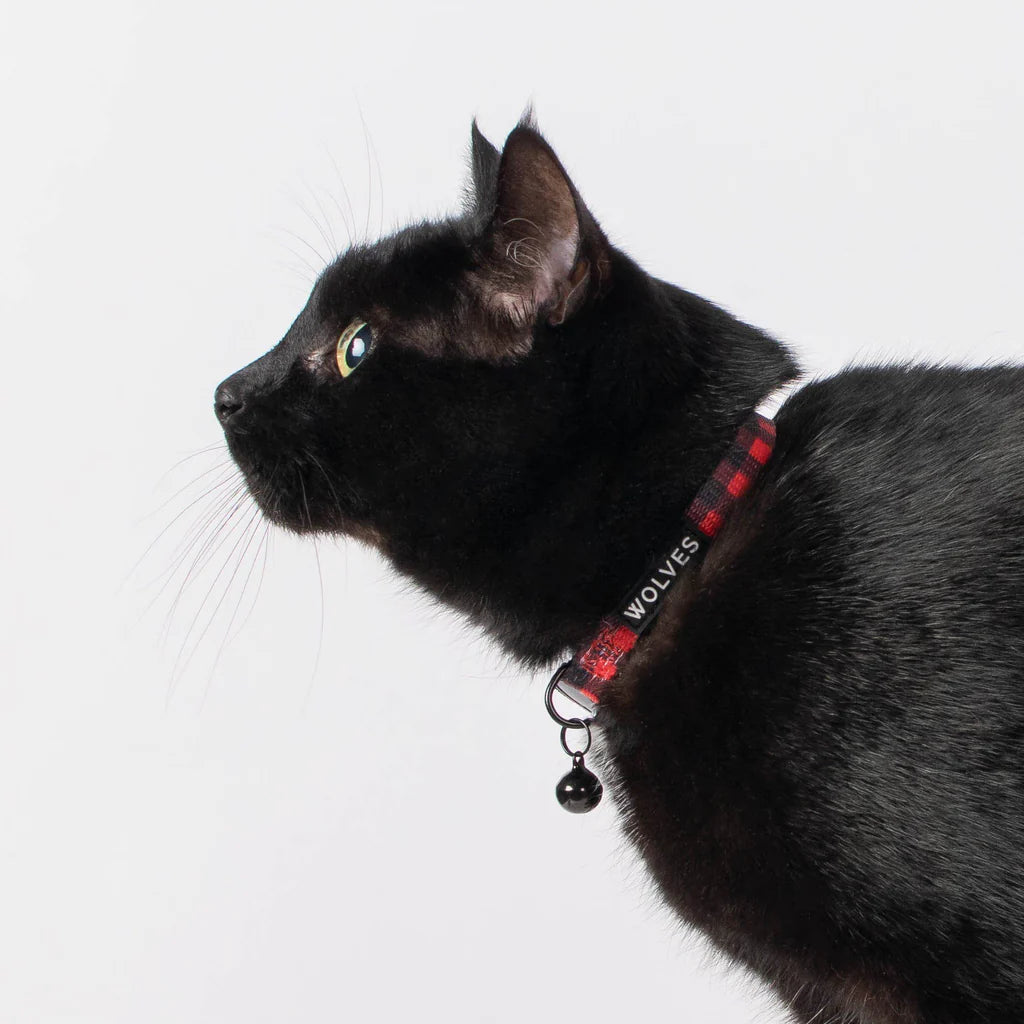 Wolves Of Wellington Buffalo Cat Collar