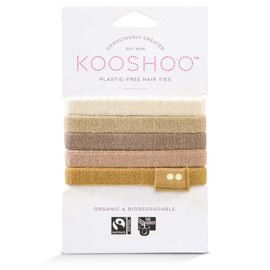KOOSHOO Flat Hair Ties Blond