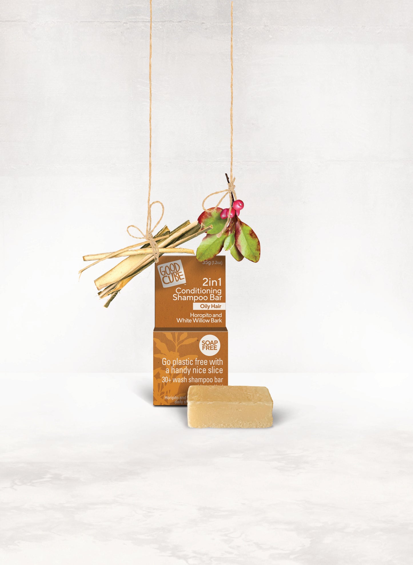 GOOD CUBE 2 in 1 Conditioning Shampoo - Oily 35g