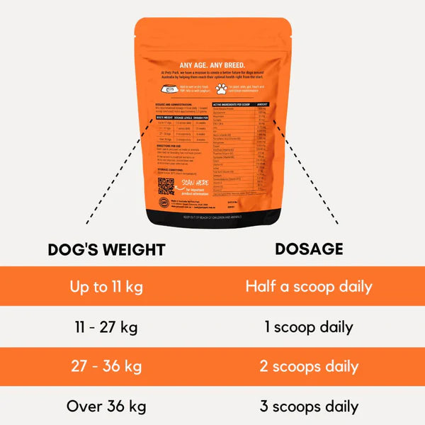 PetzPark Multivitamin for Dogs - 225g