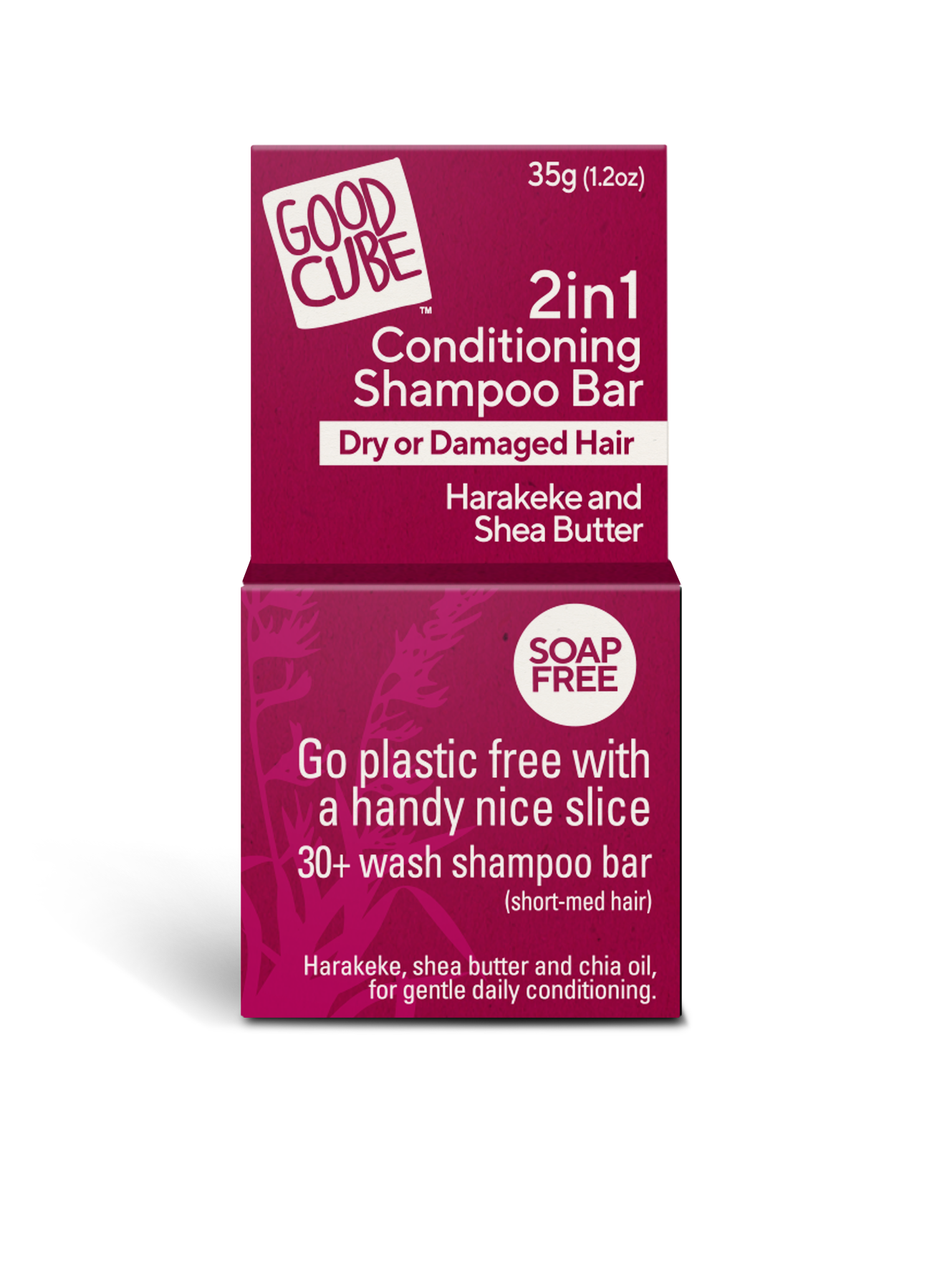 GOOD CUBE 2 in 1 Conditioning Shampoo - Dry & Damaged 35g