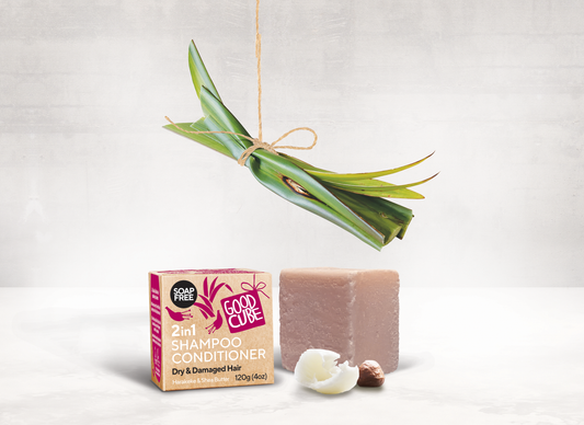 GOOD CUBE 2 in 1 Conditioning Shampoo - Dry & Damaged 120g