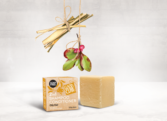 GOOD CUBE 2 in 1 Conditioning Shampoo - Oily 120g